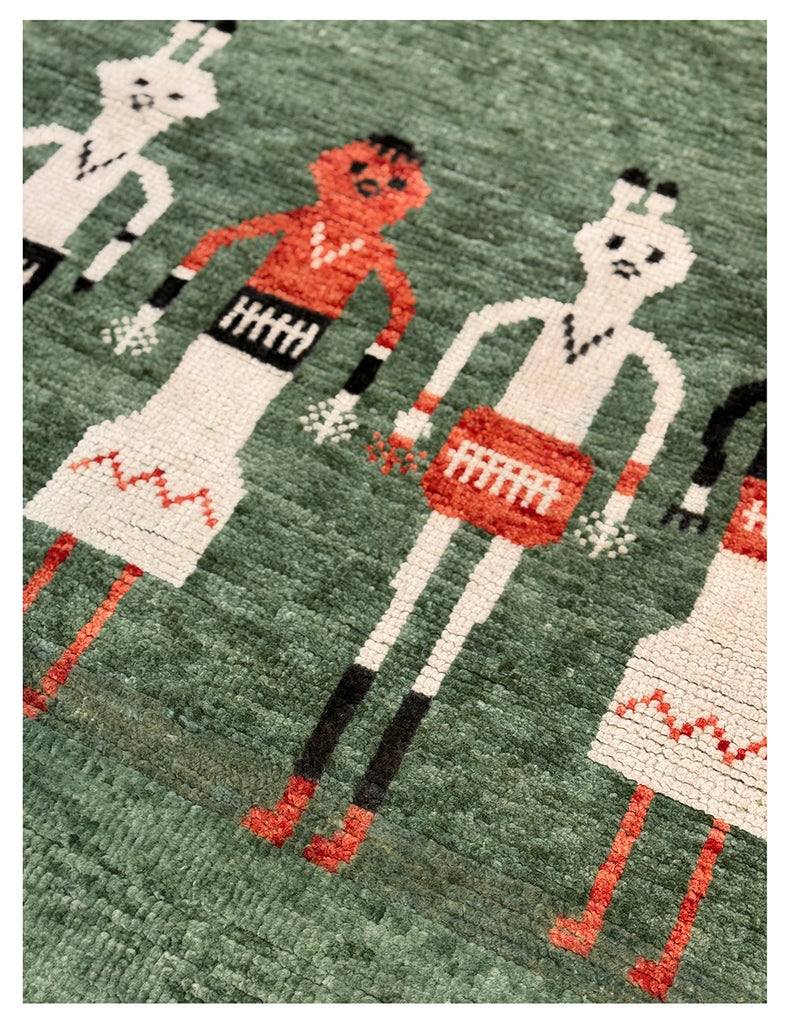 Nomadic Afghan Rug | 170cm x 133cm | Emma Mellor Handmade Rugs