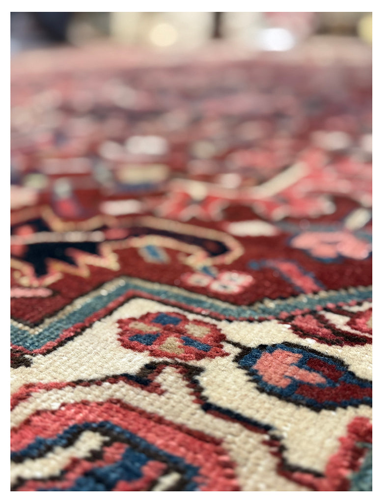 Antique Heriz Rug | 414cm x 305cm | Antique Carpets | Emma Mellor Rugs