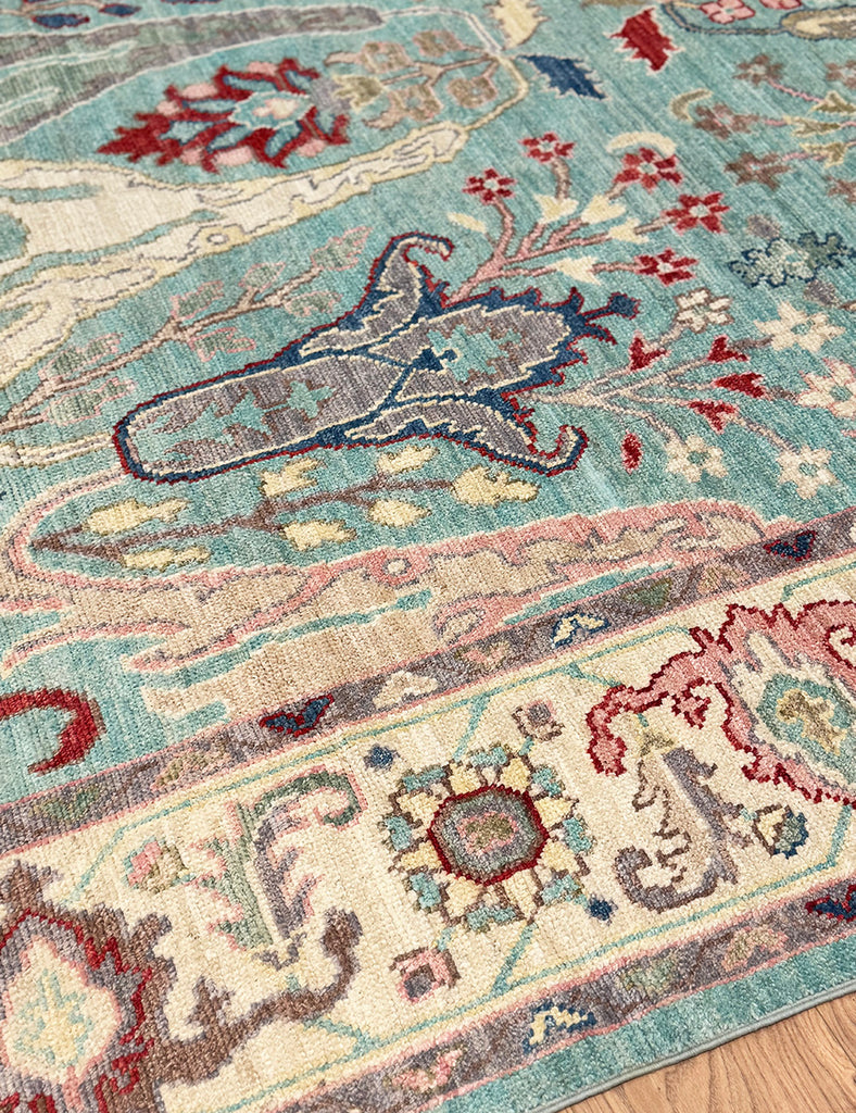 Arlatan Rug | 293cm x 240cm | Large Handmade Rugs | Emma Mellor Rugs