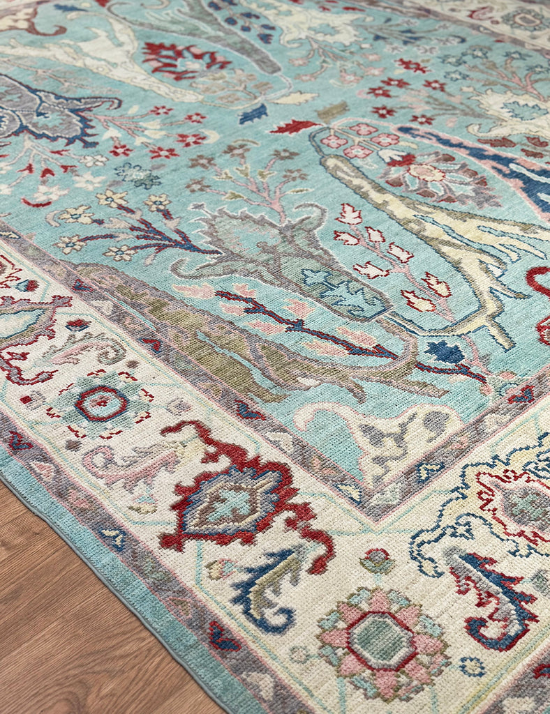 Arlatan Rug | 293cm x 240cm | Large Handmade Rugs | Emma Mellor Rugs