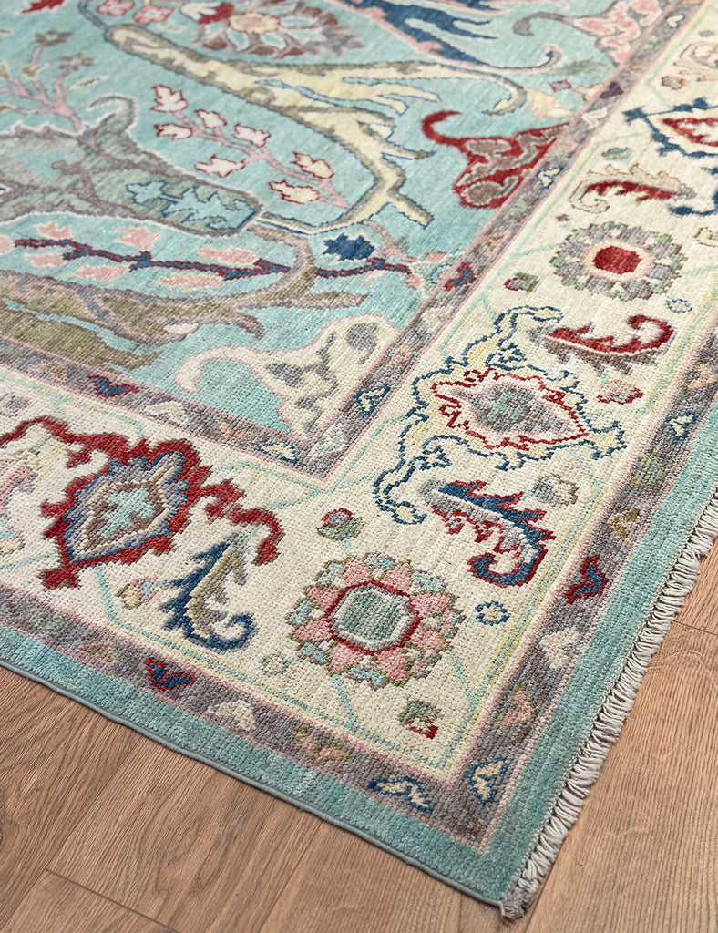 Arlatan Rug | 293cm x 240cm | Large Handmade Rugs | Emma Mellor Rugs