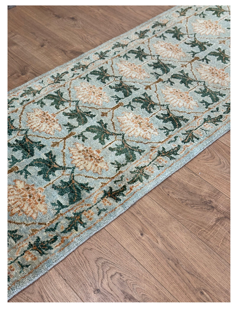 Arts & Crafts Hall Runner  | Hall Rug | Emma Mellor Rugs
