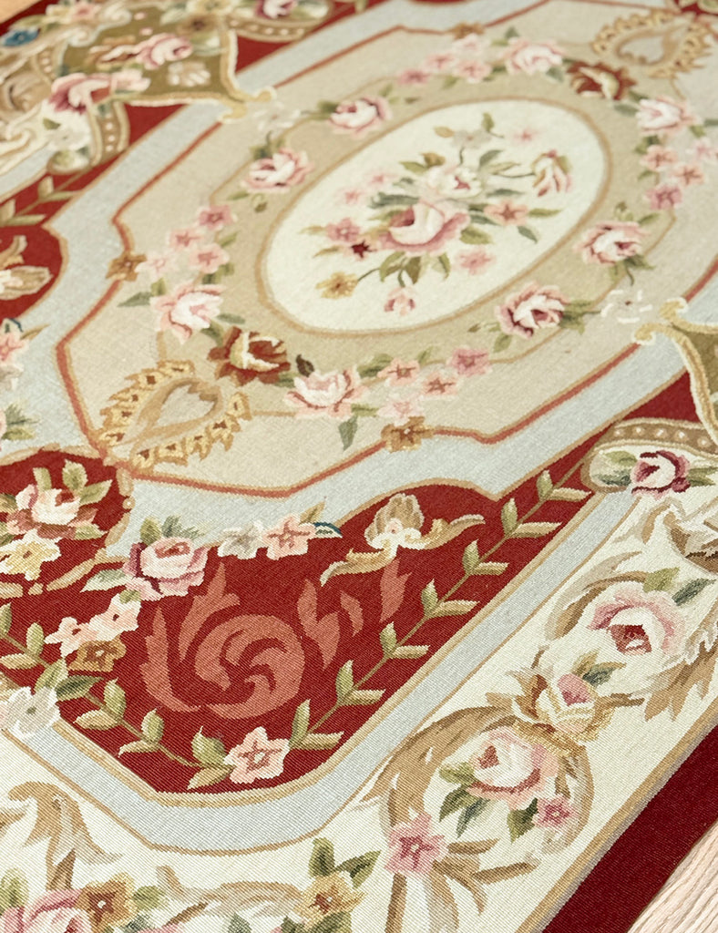 Aubusson Rug | 188cm x 120cm | Aubusson | Emma Mellor Handmade Rugs