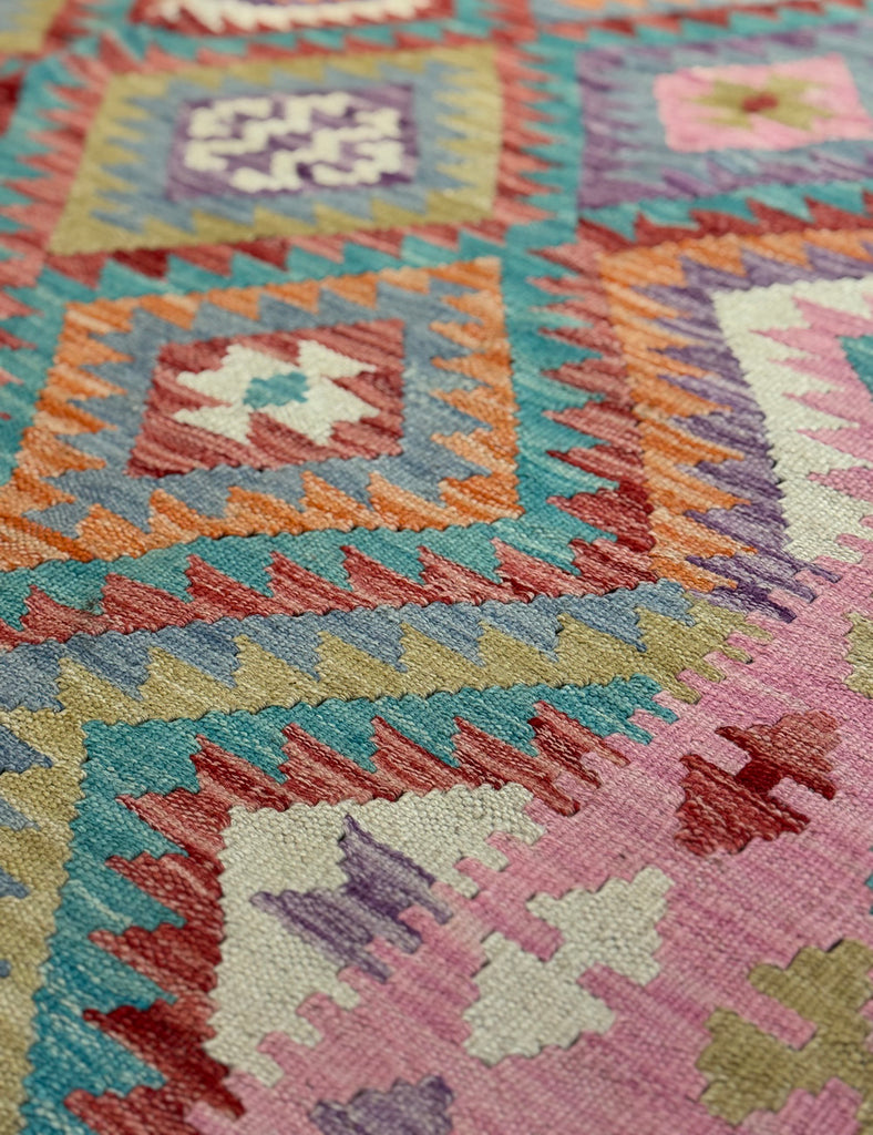 Kilim Rug | 231cm x 175cm | Chalk Kilim Rug | Emma Mellor Rugs London