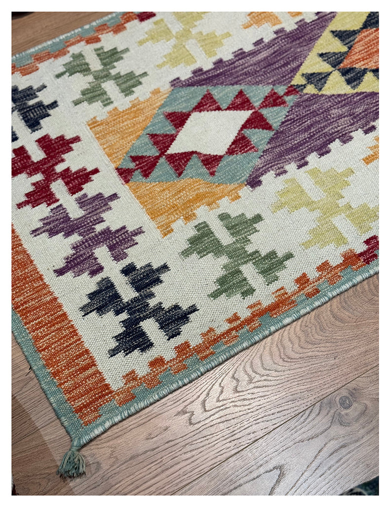 Extra Long Kilim Runner | 1167cm x 86cm | Emma Mellor Handmade Rugs