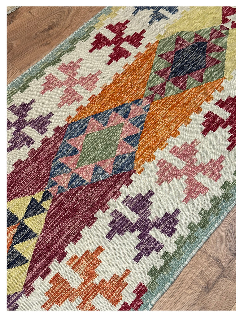 Extra Long Kilim Runner | 1167cm x 86cm | Emma Mellor Handmade Rugs