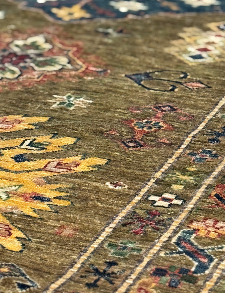 Gendje Rug | 466cm x 372cm | Large Rugs | Emma Mellor Handmade Rugs