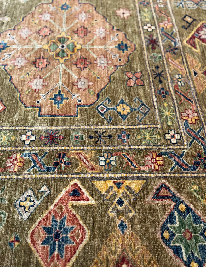 Gendje Rug | 466cm x 372cm | Large Rugs | Emma Mellor Handmade Rugs