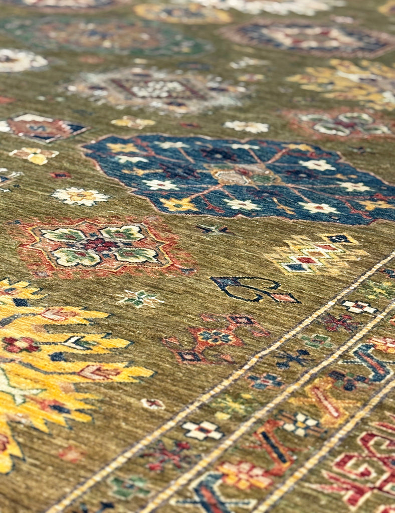 Gendje Rug | 466cm x 372cm | Large Rugs | Emma Mellor Handmade Rugs