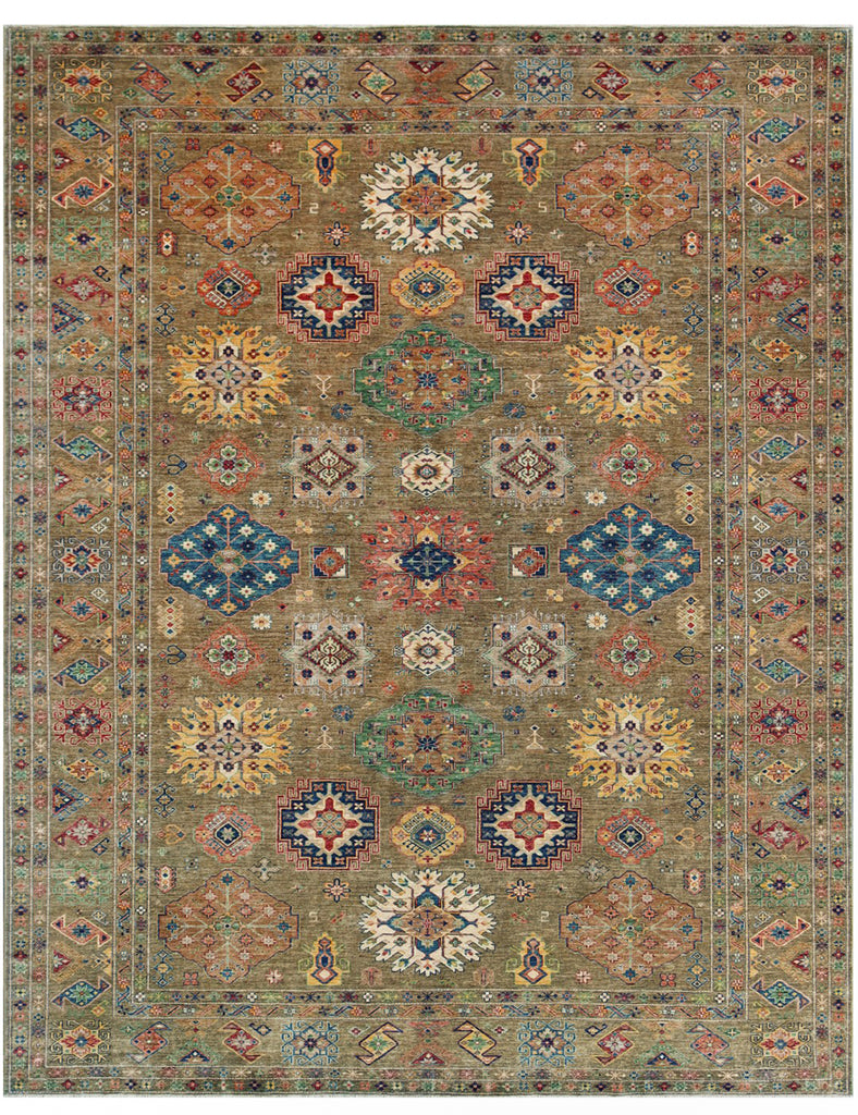 Gendje Rug | 466cm x 372cm | Large Rugs | Emma Mellor Handmade Rugs