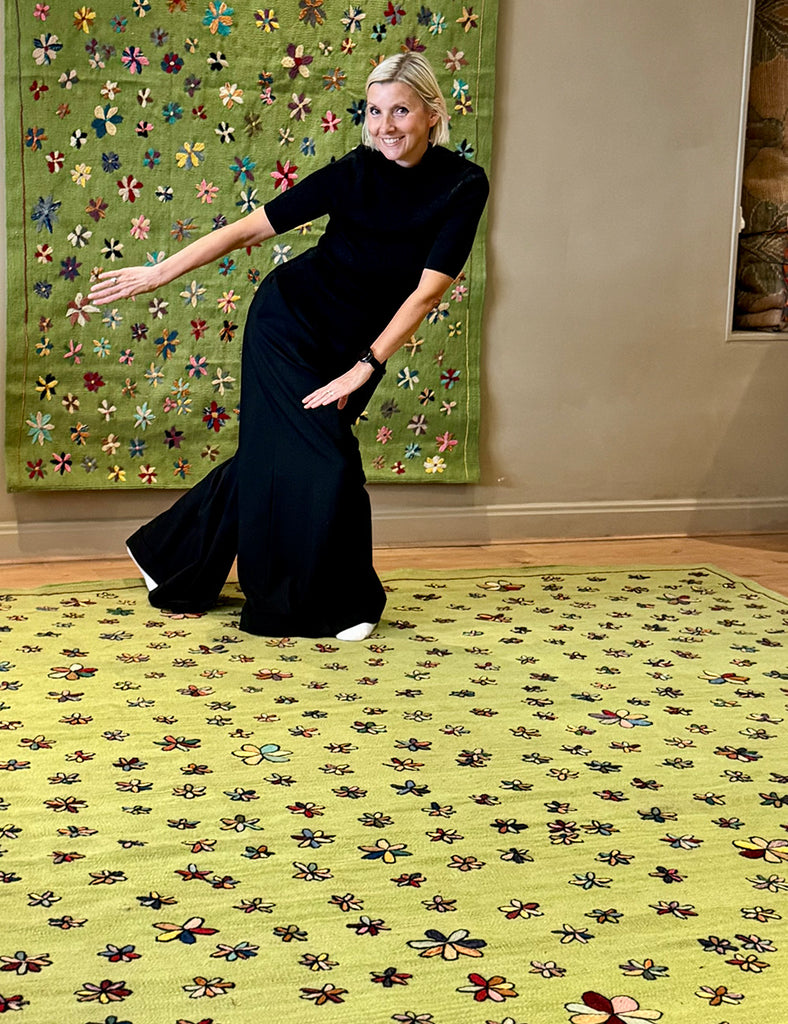 Suzani Rug | 360cm x 270cm | Meadow Rugs | Emma Mellor Handmade Rugs
