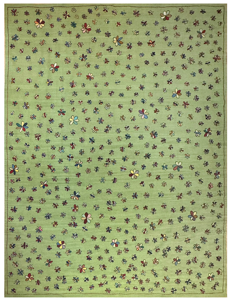 Suzani Rug | 360cm x 270cm | Meadow Rugs | Emma Mellor Handmade Rugs