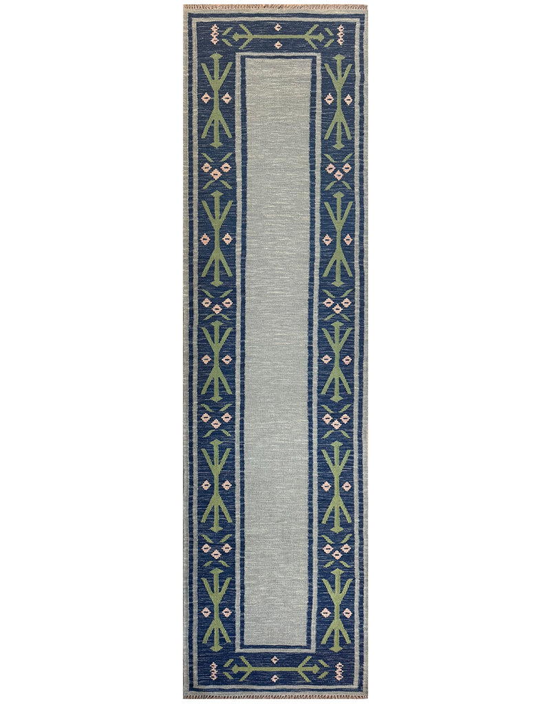 Gretel Kilim Runner  Emma Mellor 303cm x 84cm (10' x 2'9)