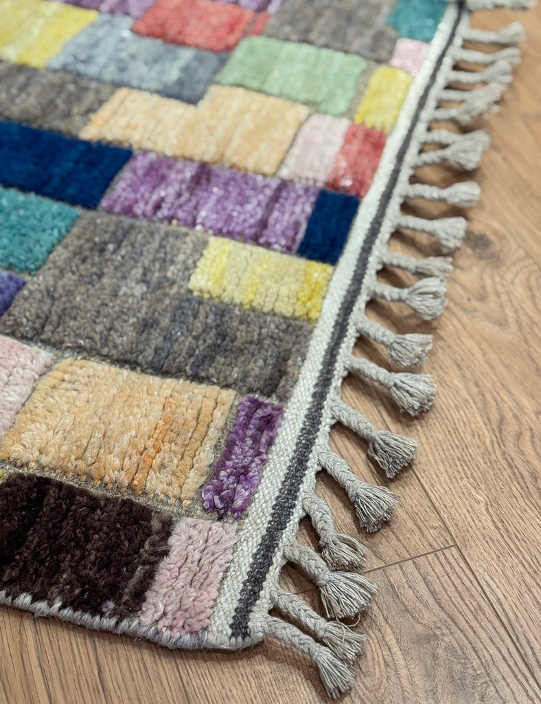 Topov Runner Rug | 392cm x 82cm  | Contemporary Rugs | Emma Mellor Rugs