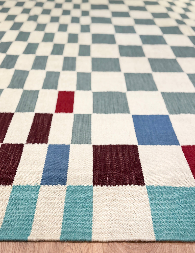 Scandinavian Design Ingaborg Kilim | 300cm x 250cm | Emma Mellor Rugs