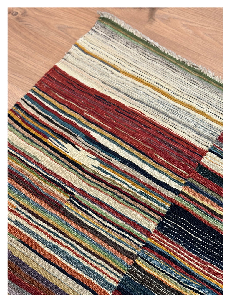 Scandinavian Design Ingaborg Kilim | 299cm x 296cm | Emma Mellor Rugs