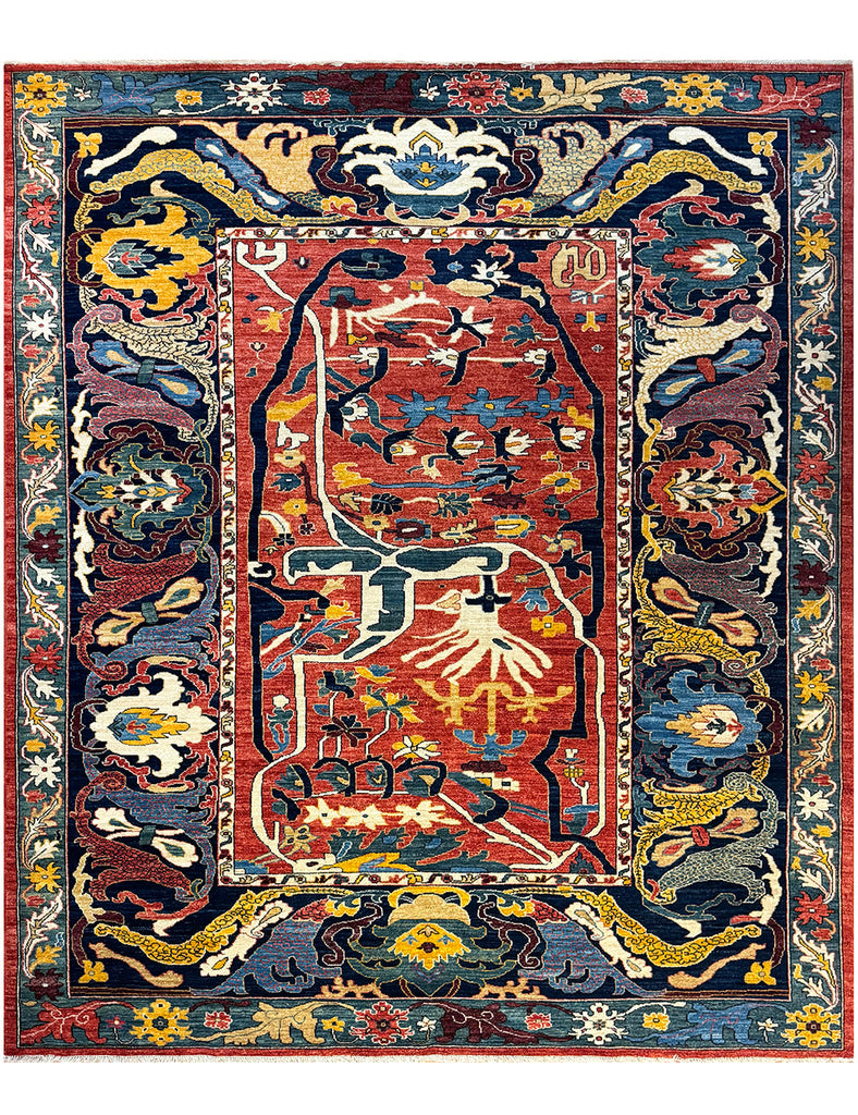 Karakul Rug | 305cm x 253cm | Large Handmade Rugs | Emma Mellor Rugs