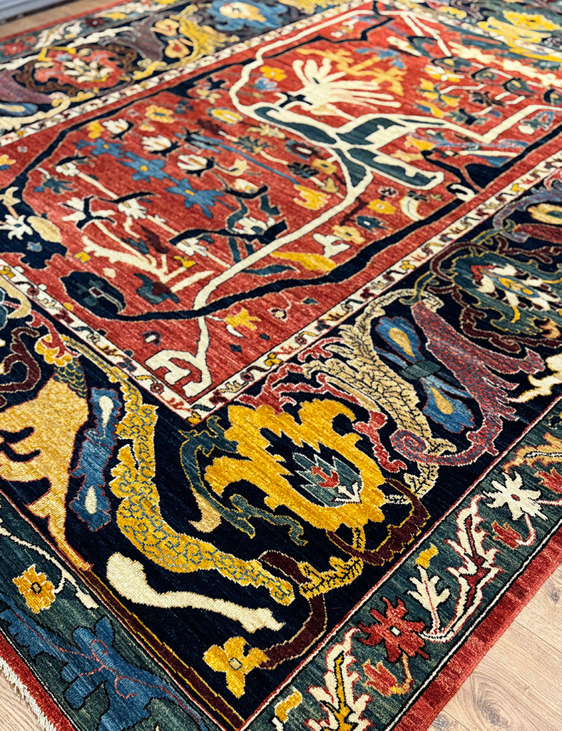 Karakul Rug | 305cm x 253cm | Large Handmade Rugs | Emma Mellor Rugs