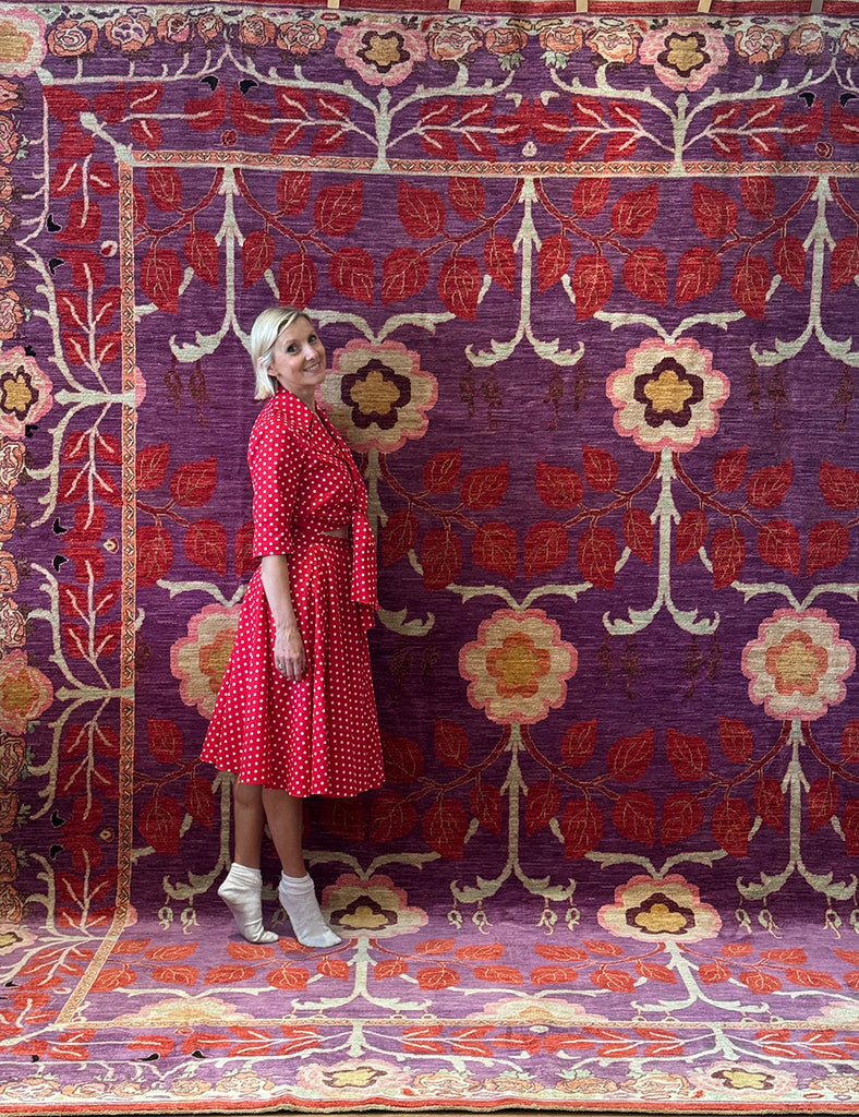 Karakul Rug | 389cm x 312cm  | Large Handmade Rugs | Emma Mellor Rugs