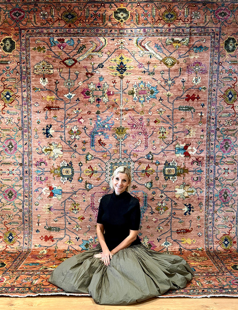 Alota Rug | 350cm x 272cm | Large Handmade Rugs | Emma Mellor Rugs