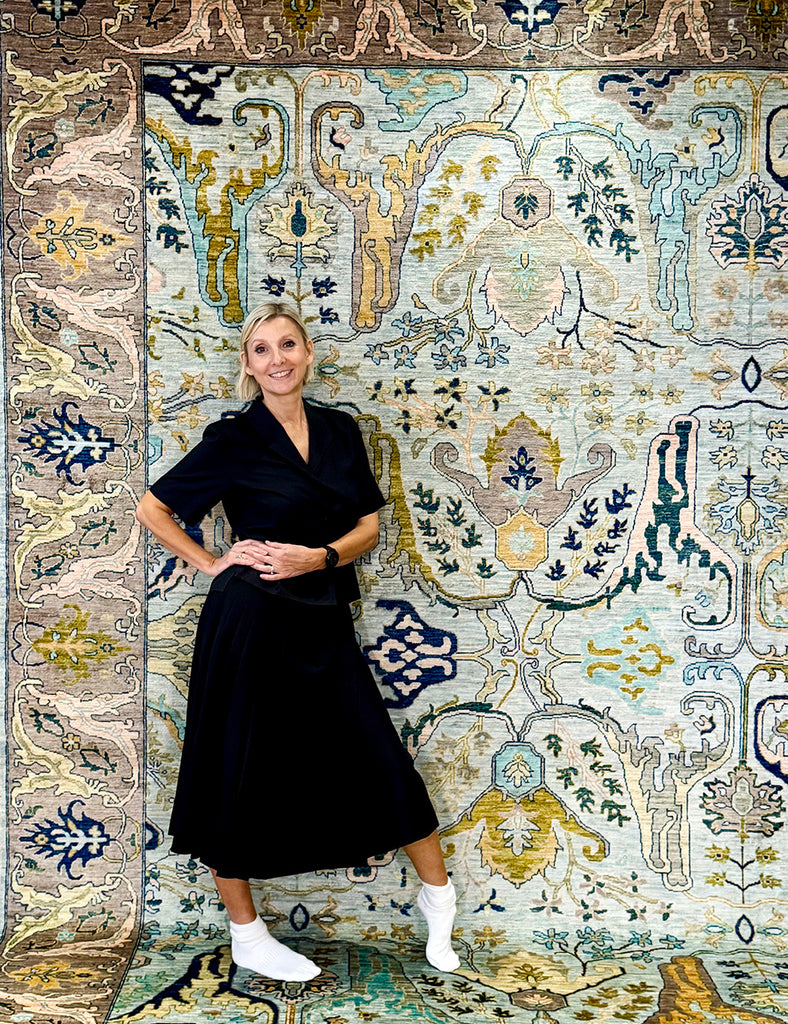 Karakul Rug | 364cm x 275cm | Large Handmade Rugs | Emma Mellor Rugs