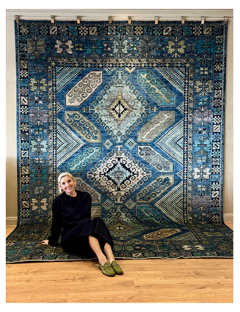 Karakul Rug | 360cm x 270cm  | Large Handmade Rugs | Emma Mellor Rugs