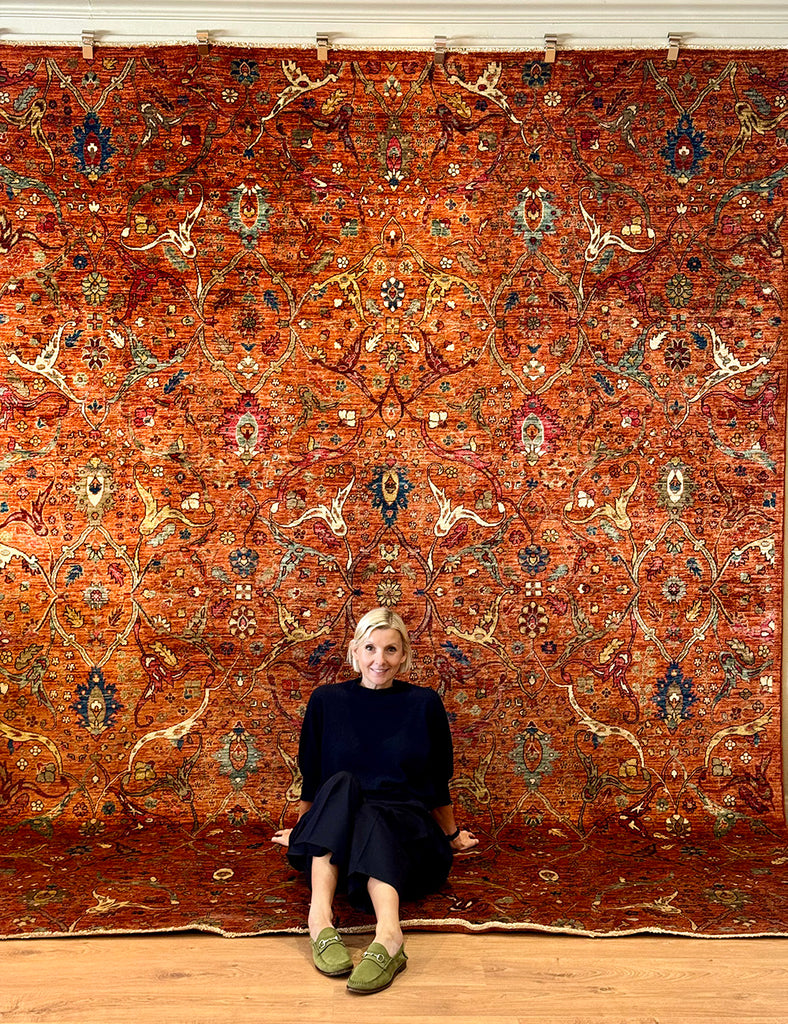 Karakul Rug | 360cm x 270cm  | Large Handmade Rugs | Emma Mellor Rugs