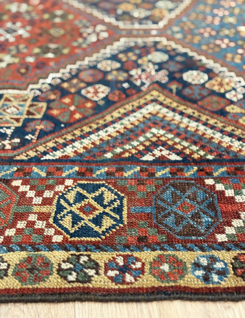 Khamseh Rug | 229cm x 152cm | Antique Rugs | Emma Mellor Handmade Rugs