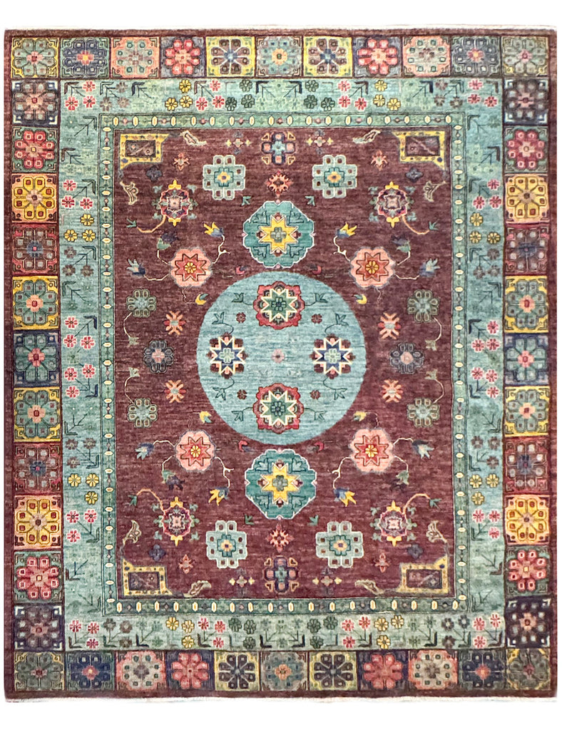 Khotan Rug | 304cm x 245cm | Large Handmade Rugs | Emma Mellor Rugs