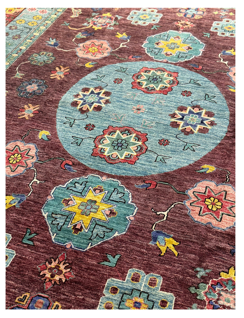 Khotan Rug | 304cm x 245cm | Large Handmade Rugs | Emma Mellor Rugs