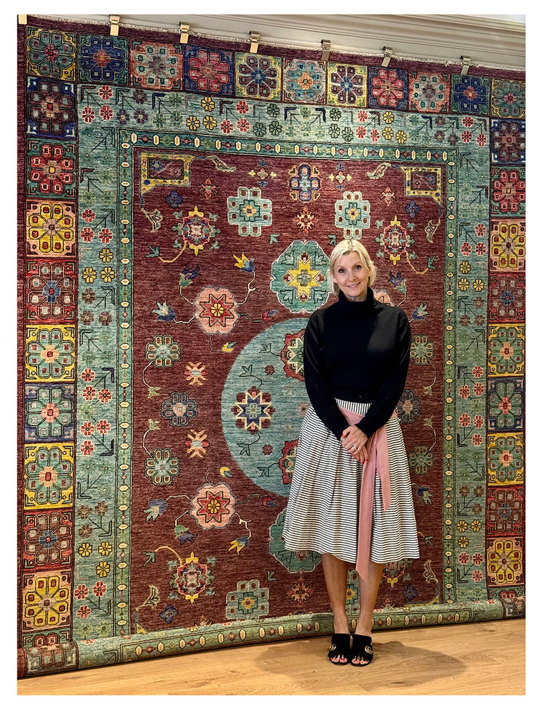 Khotan Rug | 304cm x 245cm | Large Handmade Rugs | Emma Mellor Rugs