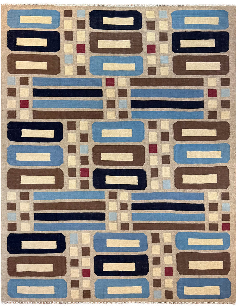Scandinavian Kilim | 305cm x 245cm | Swedish Kilim Rugs | Emma Mellor