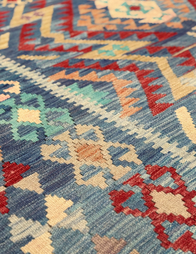 Kilim Rug | 239cm x 184cm | Chalk Kilim Rug | Emma Mellor Rugs London