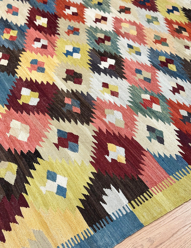 Kilim Rug | 273cm x 177cm  | Mamora Kilim Rug | Emma Mellor Rugs