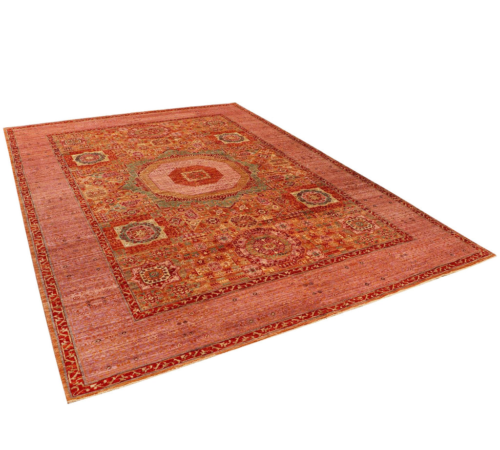 Mamluk Rug | 419cm x 305cm | Large Rugs | Emma Mellor Handmade Rugs