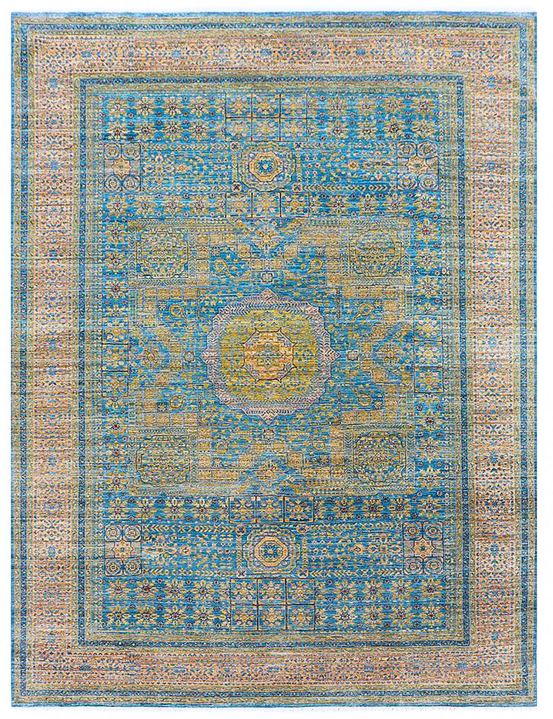 Mamluk Rug | 412cm x 303cm | Large Rugs | Emma Mellor Handmade Rugs