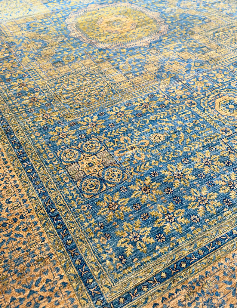 Mamluk Rug | 412cm x 303cm | Large Rugs | Emma Mellor Handmade Rugs