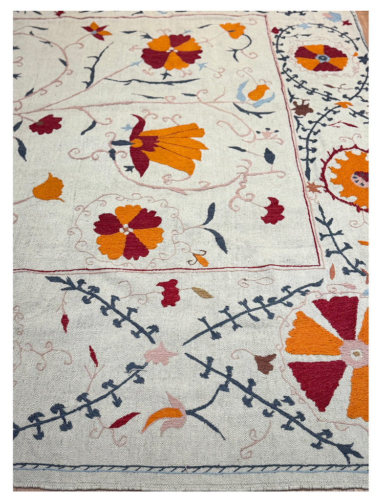 Suzani Rug | 346cm x 238cm | Suzani Rugs | Emma Mellor Handmade Rugs