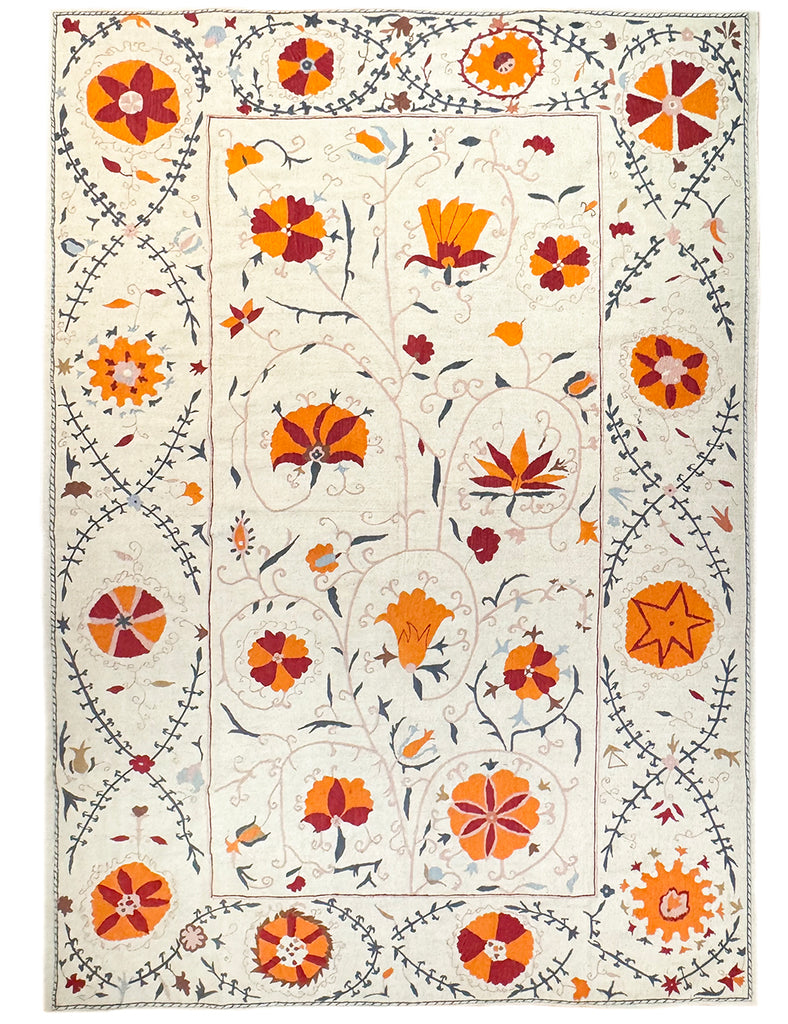 Suzani Rug | 346cm x 238cm | Suzani Rugs | Emma Mellor Handmade Rugs