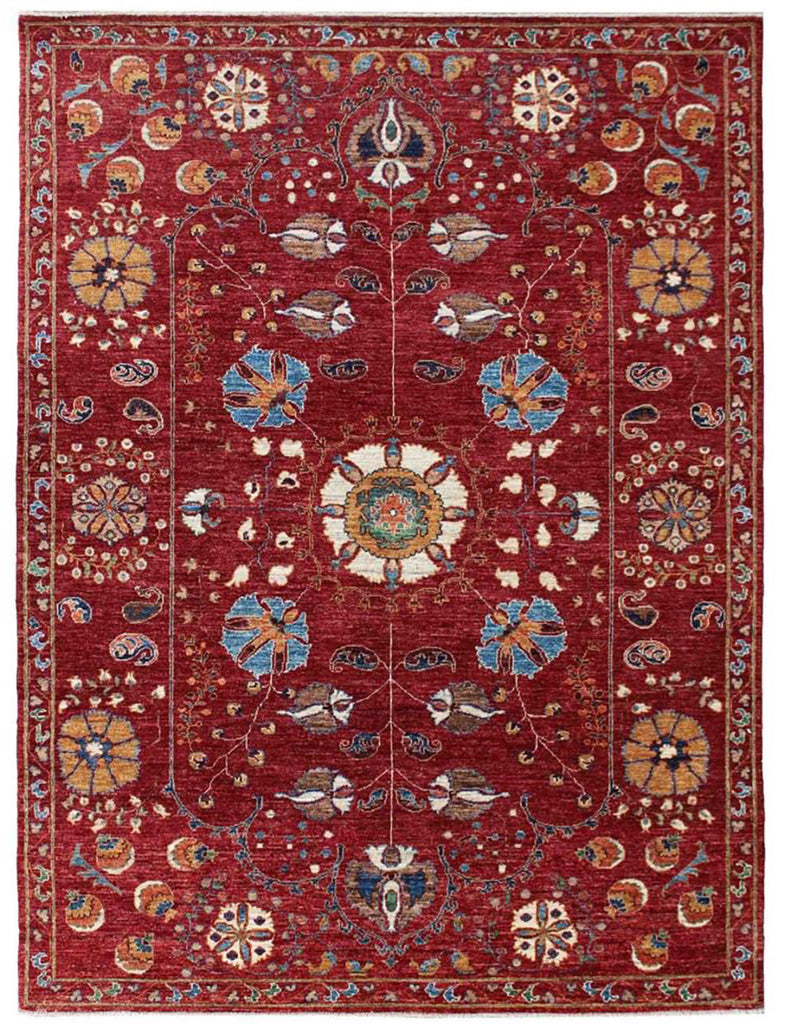 Suzani Rug |  264cm x 182cm | Suzani Rugs | Emma Mellor Handmade Rugs