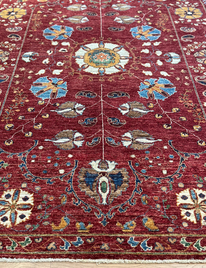 Suzani Rug |  264cm x 182cm | Suzani Rugs | Emma Mellor Handmade Rugs