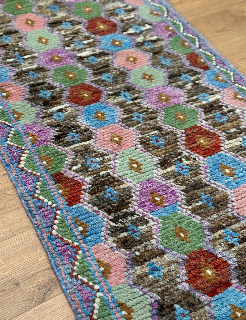 Topov Runner | 200cm x 82cm | Topov Rugs | Emma Mellor Handmade Rugs