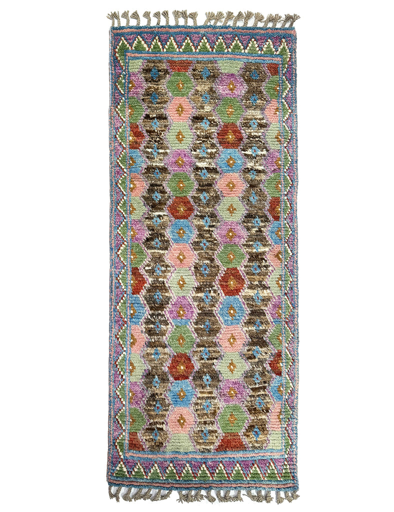 Topov Runner | 200cm x 82cm | Topov Rugs | Emma Mellor Handmade Rugs