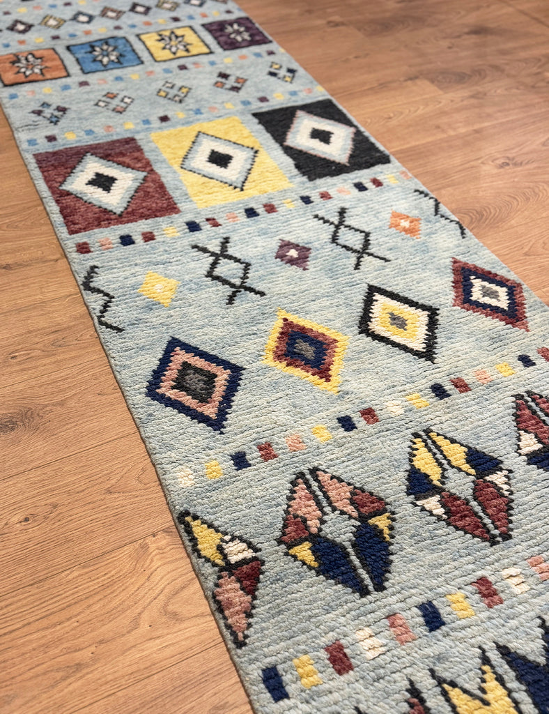 Topov Runner | 322cm x 80cm | Topov Rugs | Emma Mellor Handmade Rugs