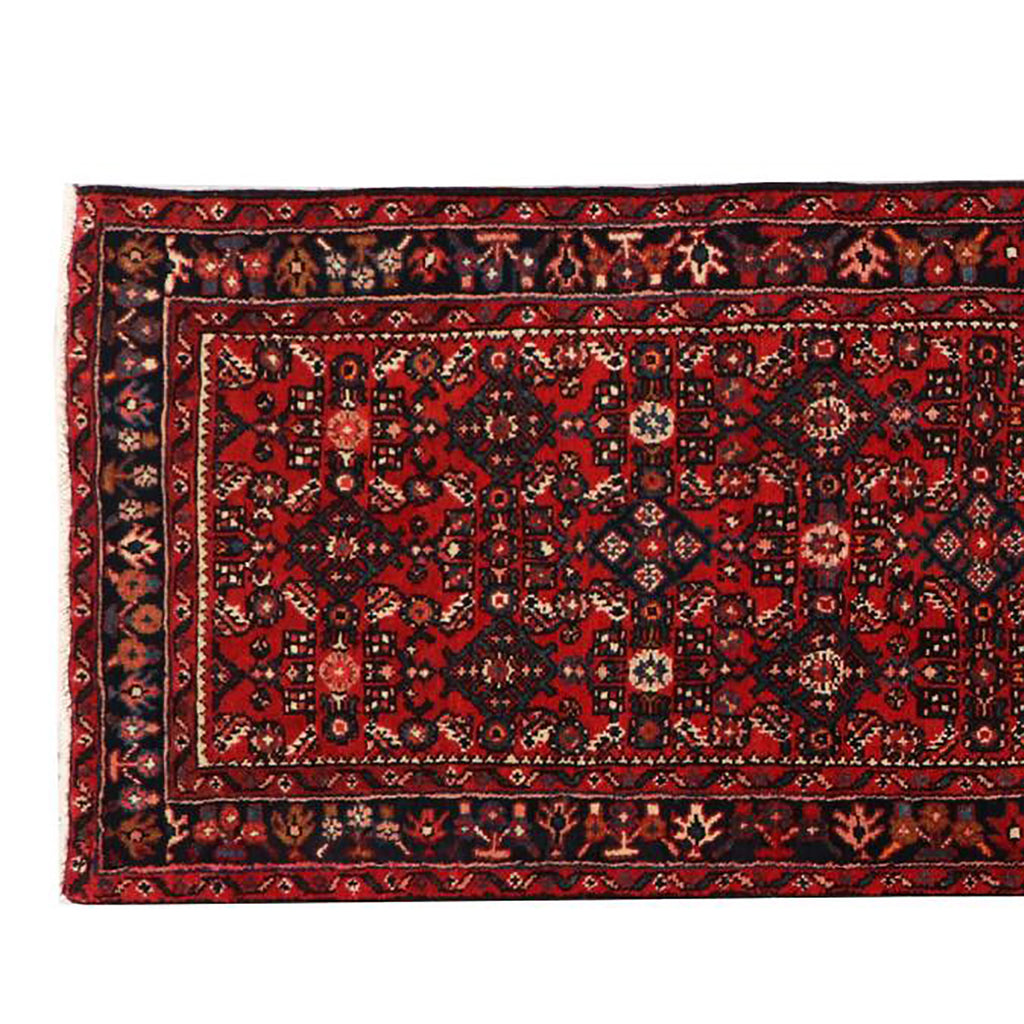 Long Hossienabad Runner - 508cm x 76cm (16'8- x 2'6) - Long Hall Runner - HANDMADE RUG COMPANY