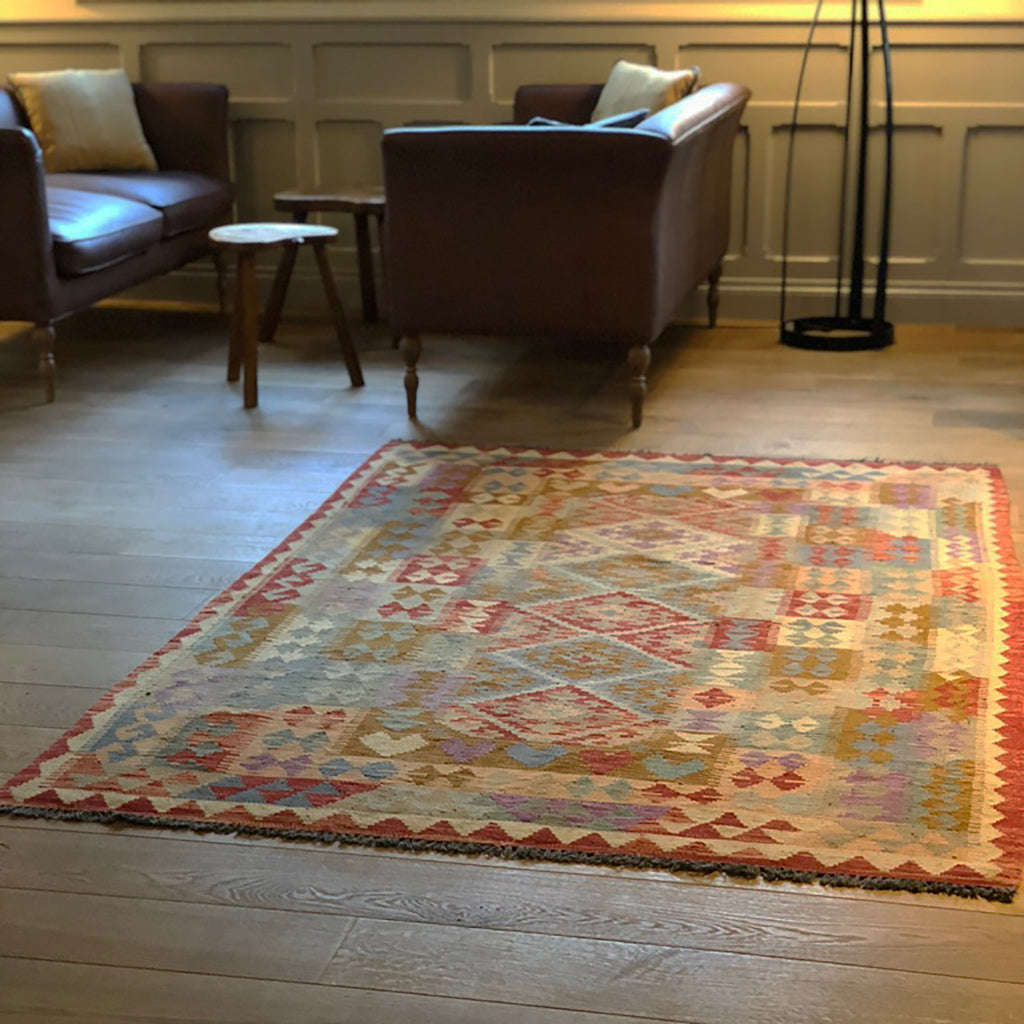 RECENT PROJECTS - ROOTS RESTAURANT - EMMA MELLOR HANDMADE RUGS