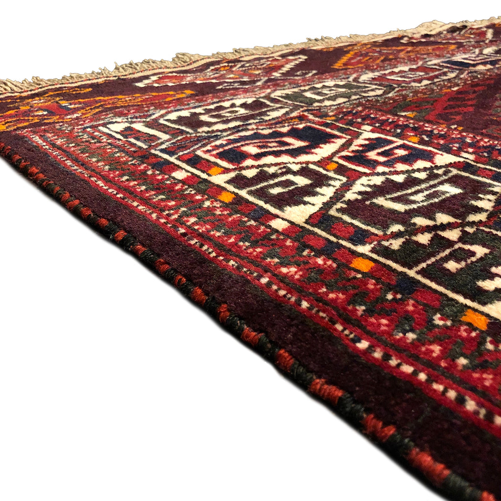 Antique Tekke Turkoman - 335cm x 197cm (11' x 6'6) - Antique carpets - HANDMADE RUG COMPANY