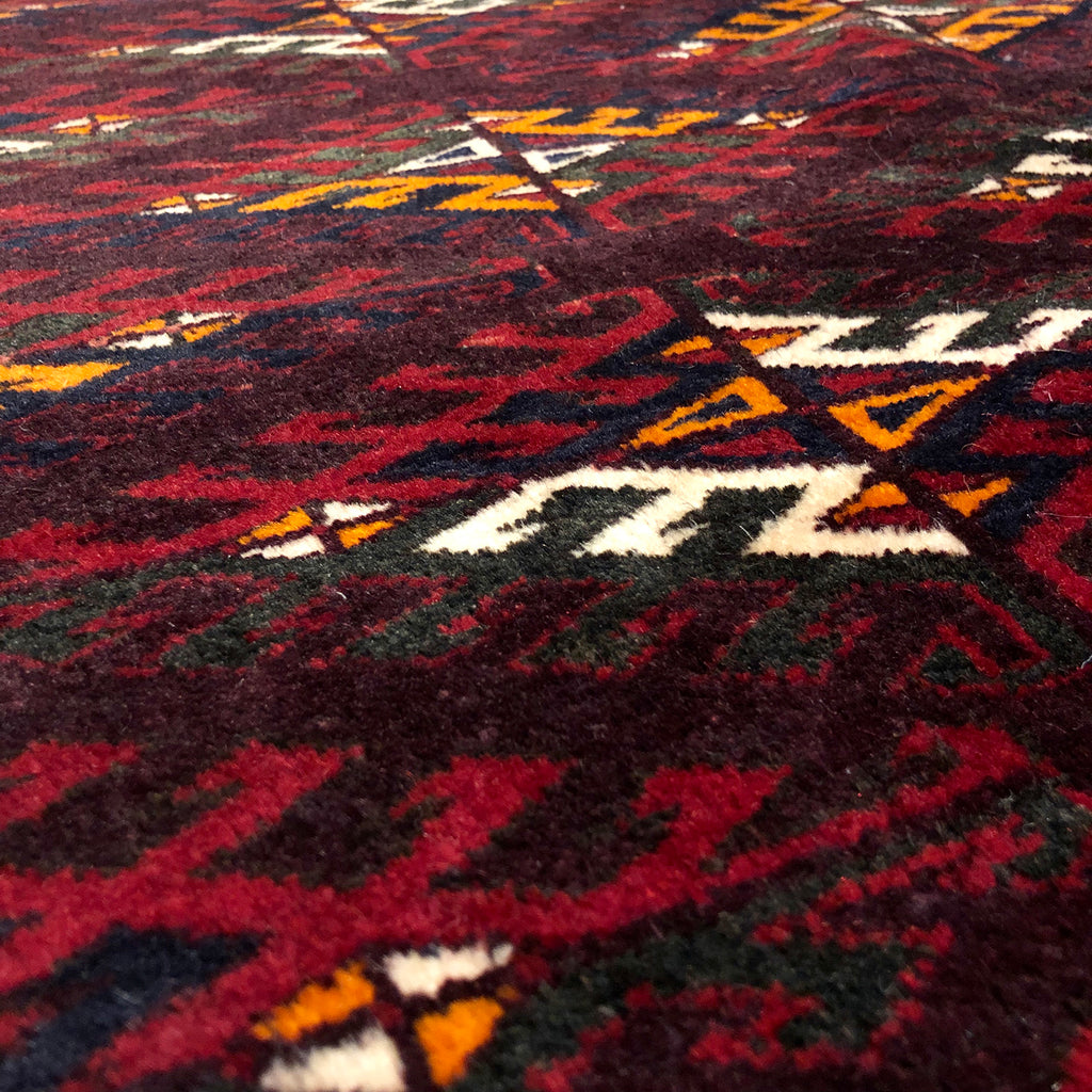 Antique Tekke Turkoman - 335cm x 197cm (11' x 6'6) - Antique carpets - HANDMADE RUG COMPANY