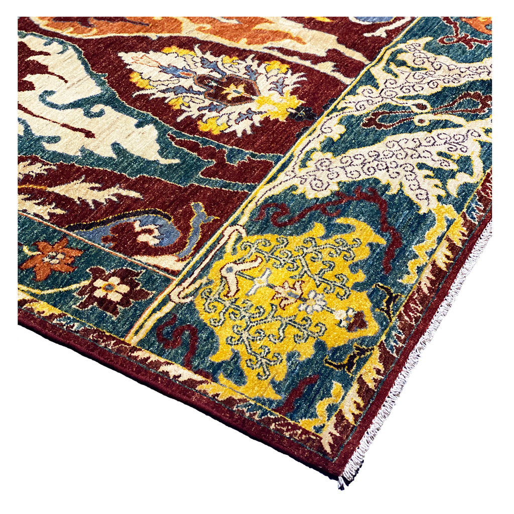 ARTS AND CRAFTS - 369cm x 277cm (12'2 x 9'1) - TRADITIONAL ARTS AND CRAFT RUGS - COMPANY : Emma Mellor Handmade Rugs London