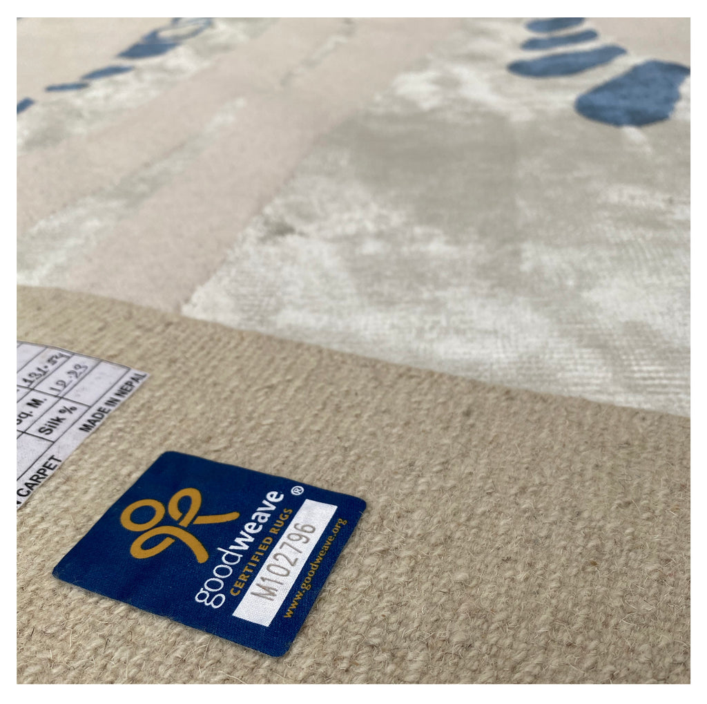 SKINNY RIBBONS  - 400cm x 300cm (13'1 x 10') - CONTEMPORARY RUGS - HANDMADE RUG COMPANY